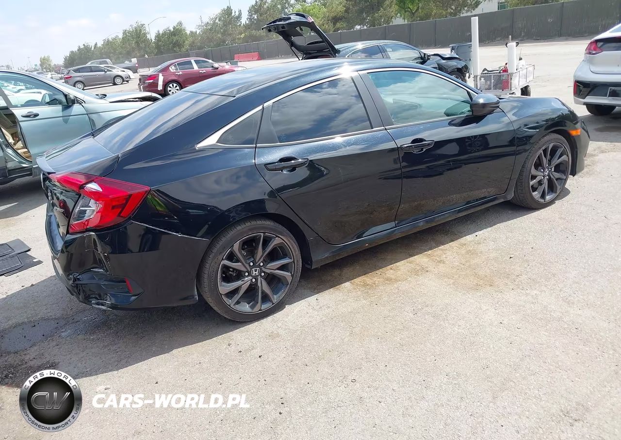 2020 Honda Civic Sport VIN:19XFC2F87LE211749 - 4