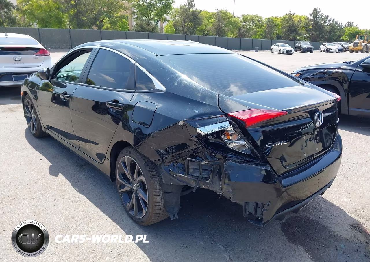 2020 Honda Civic Sport VIN:19XFC2F87LE211749 - 6