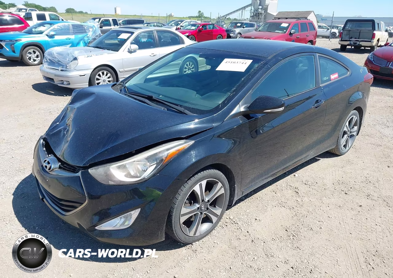 2014 Hyundai Elantra VIN:KMHDH6AH5EU028292 - 2
