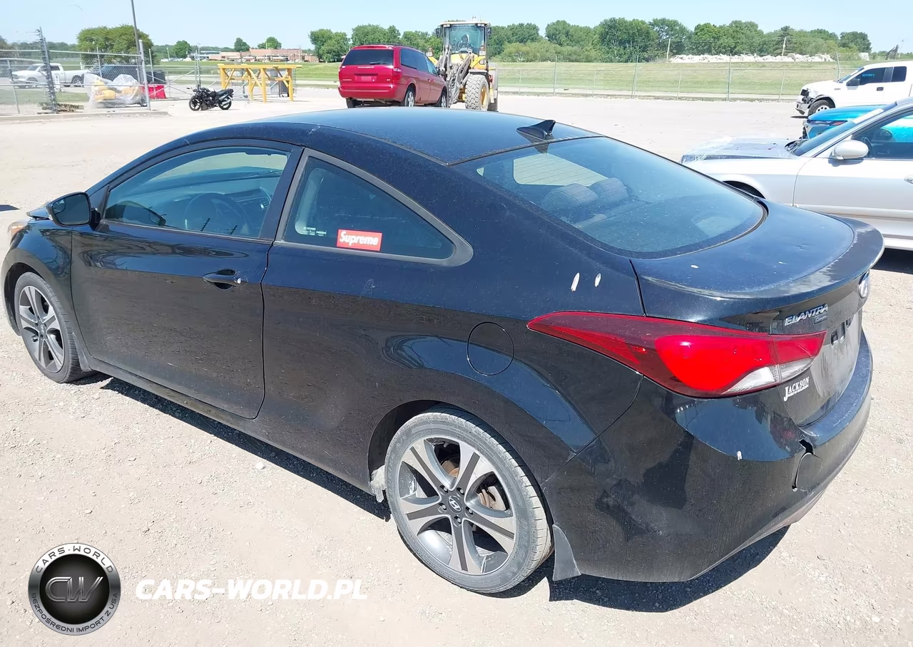 2014 Hyundai Elantra VIN:KMHDH6AH5EU028292 - 3
