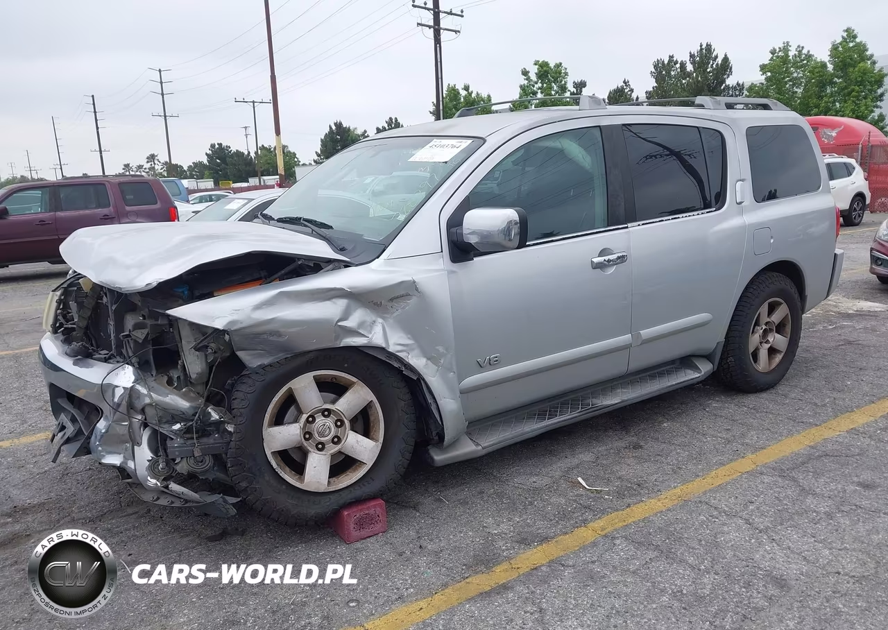 2005 Nissan Armada Se VIN:5N1AA08A85N728797 - 2
