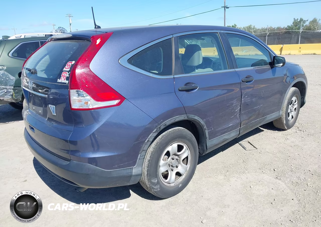 2014 Honda Cr-V Lx VIN:5J6RM3H33EL015202 - 4
