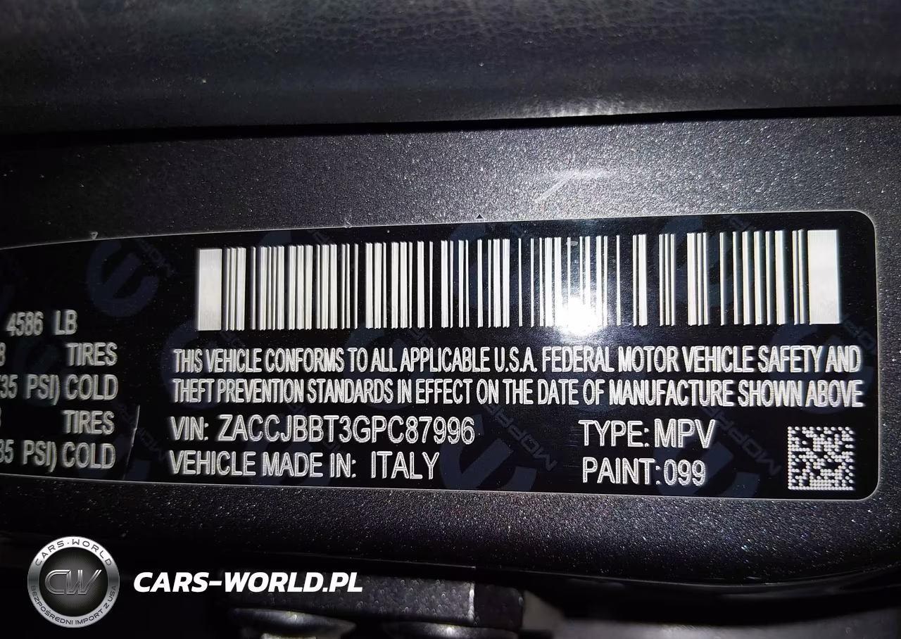 2016 Jeep Renegade Justice VIN:ZACCJBBT3GPC87996 - 9