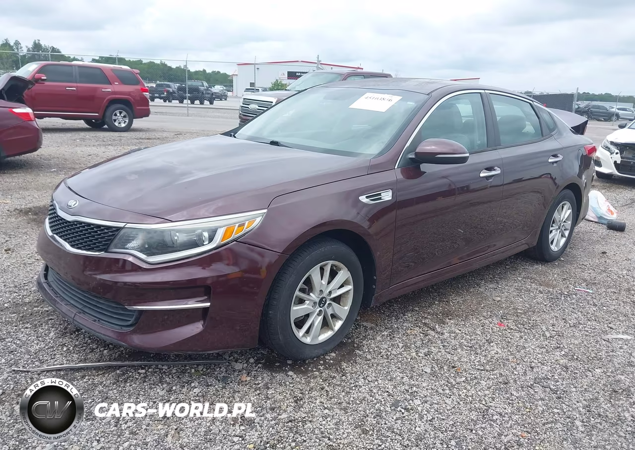 2018 Kia Optima Lx VIN:5XXGT4L36JG193905 - 2