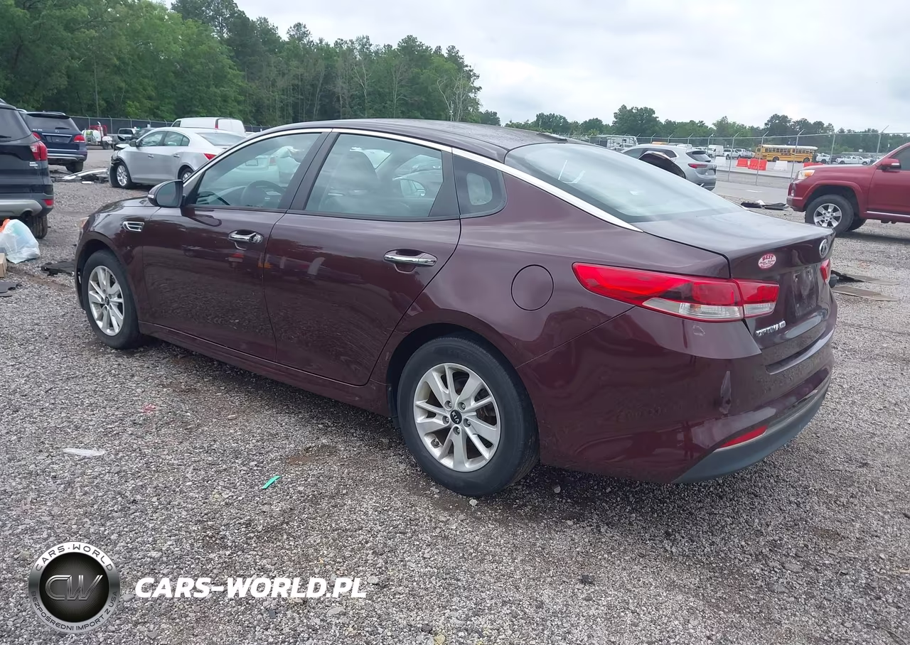 2018 Kia Optima Lx VIN:5XXGT4L36JG193905 - 3