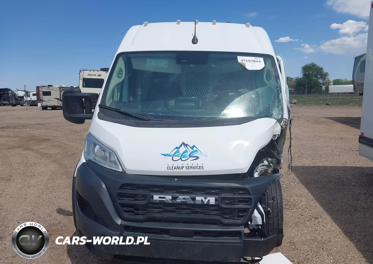 2023 Ram Promaster 3500 Cargo Van High Roof 159 Wb Ext VIN:3C6MRVJG6PE563126 - 13