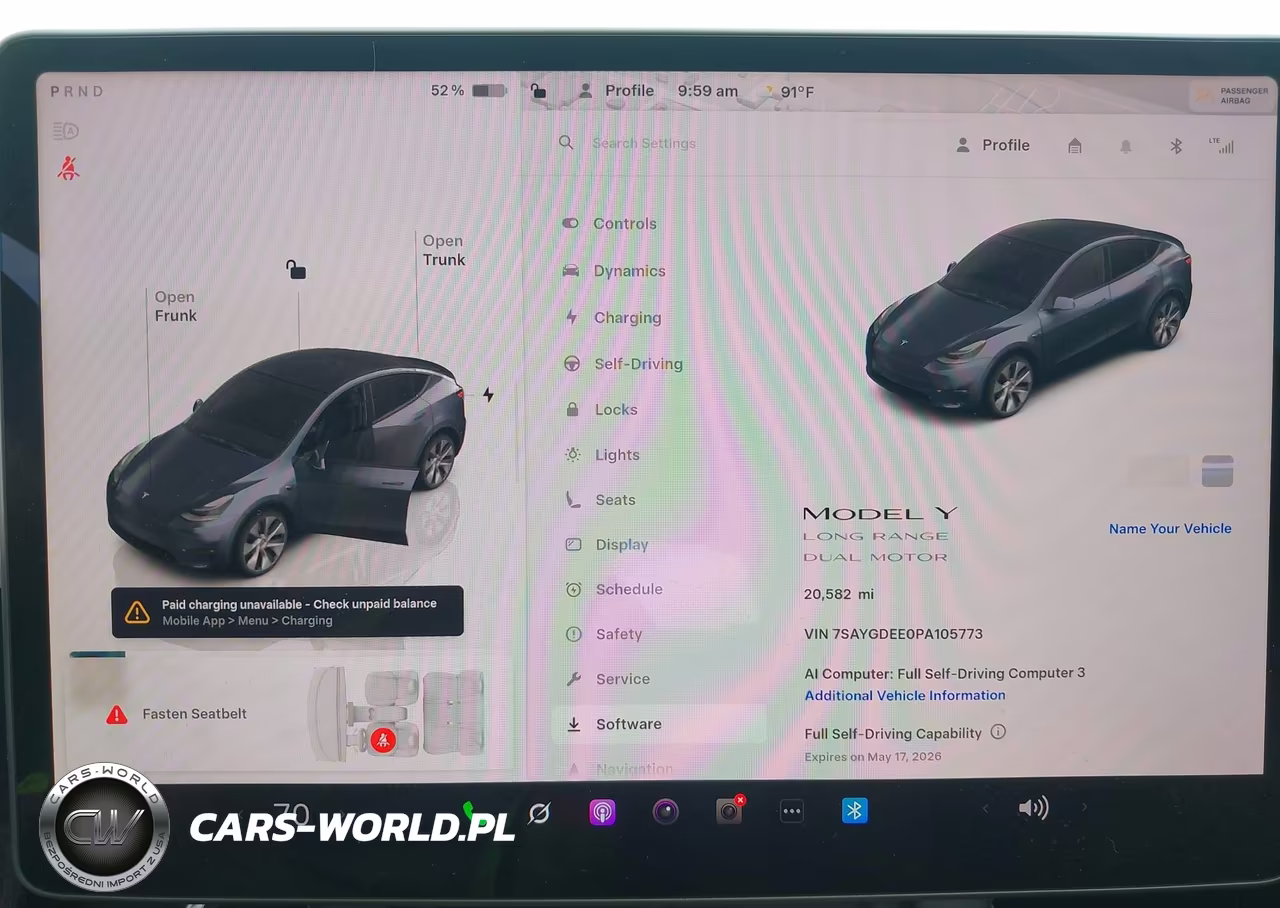 2023 Tesla Model Y Awd-Long Range Dual Motor All-Wheel Drive VIN:7SAYGDEE0PA105773 - 19