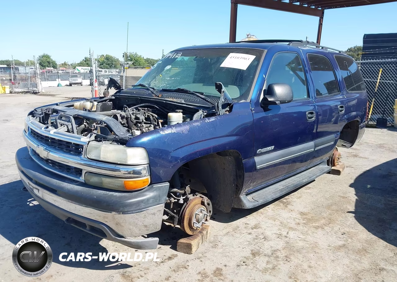 2001 Chevrolet Tahoe Ls VIN:1GNEK13T91R120041 - 2