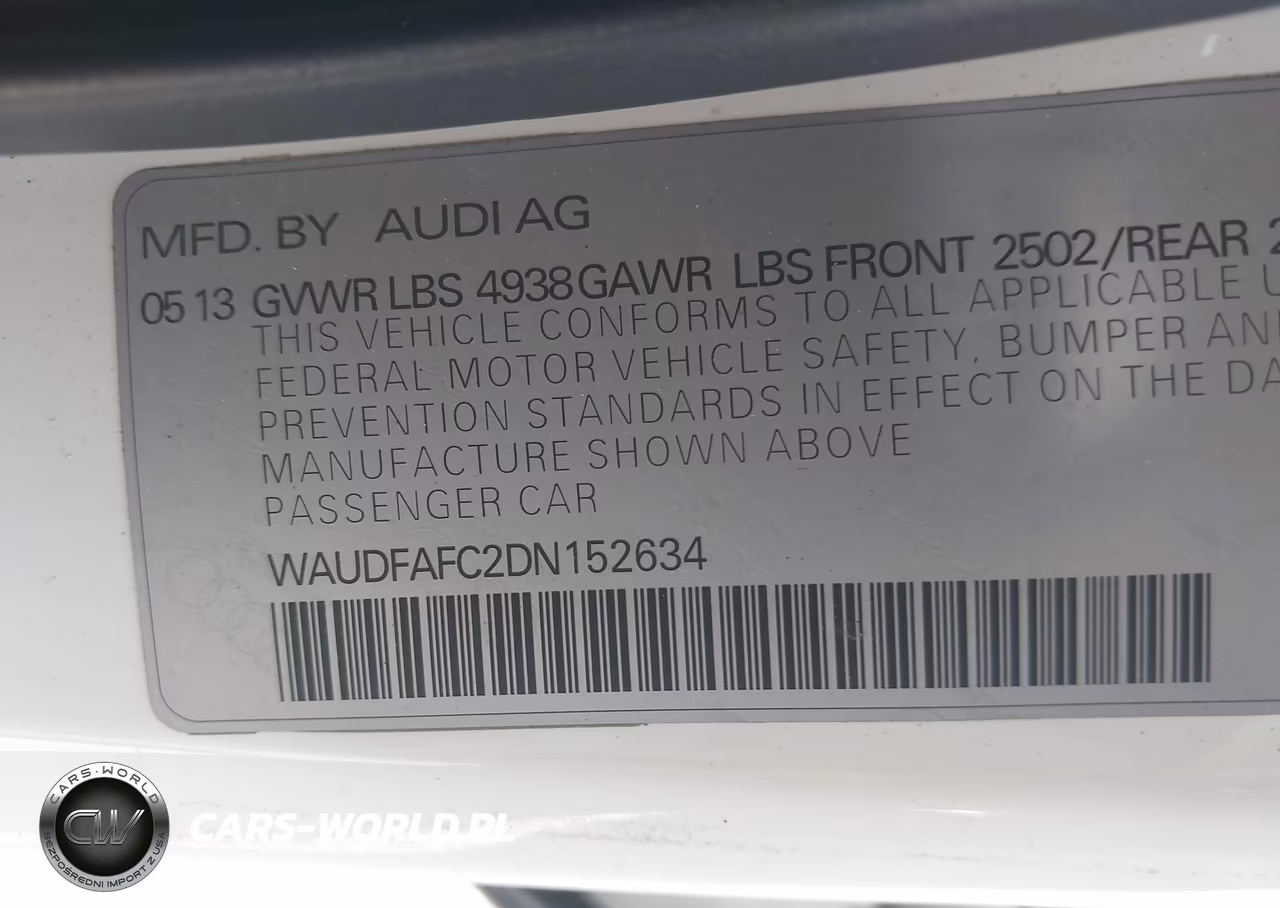 2013 Audi A6 2.0T Premium VIN:WAUDFAFC2DN152634 - 9