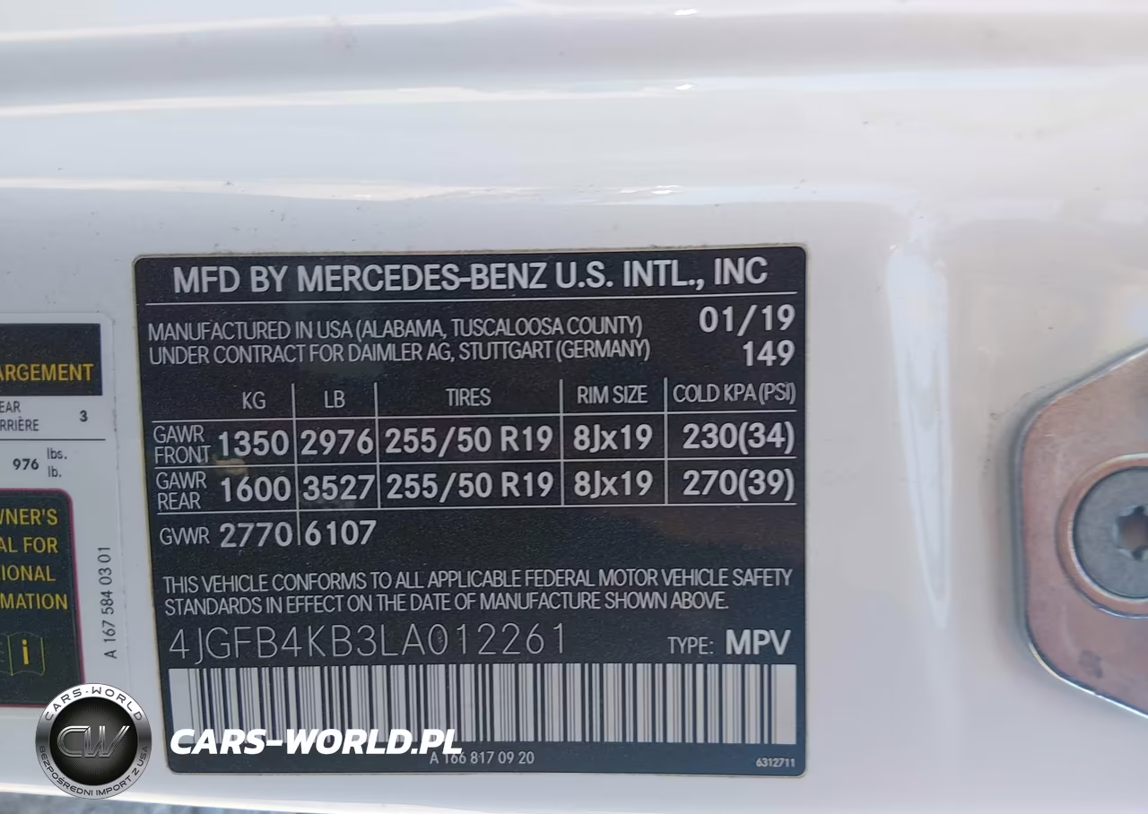 2020 Mercedes-Benz Gle 350 4Matic VIN:4JGFB4KB3LA012261 - 9