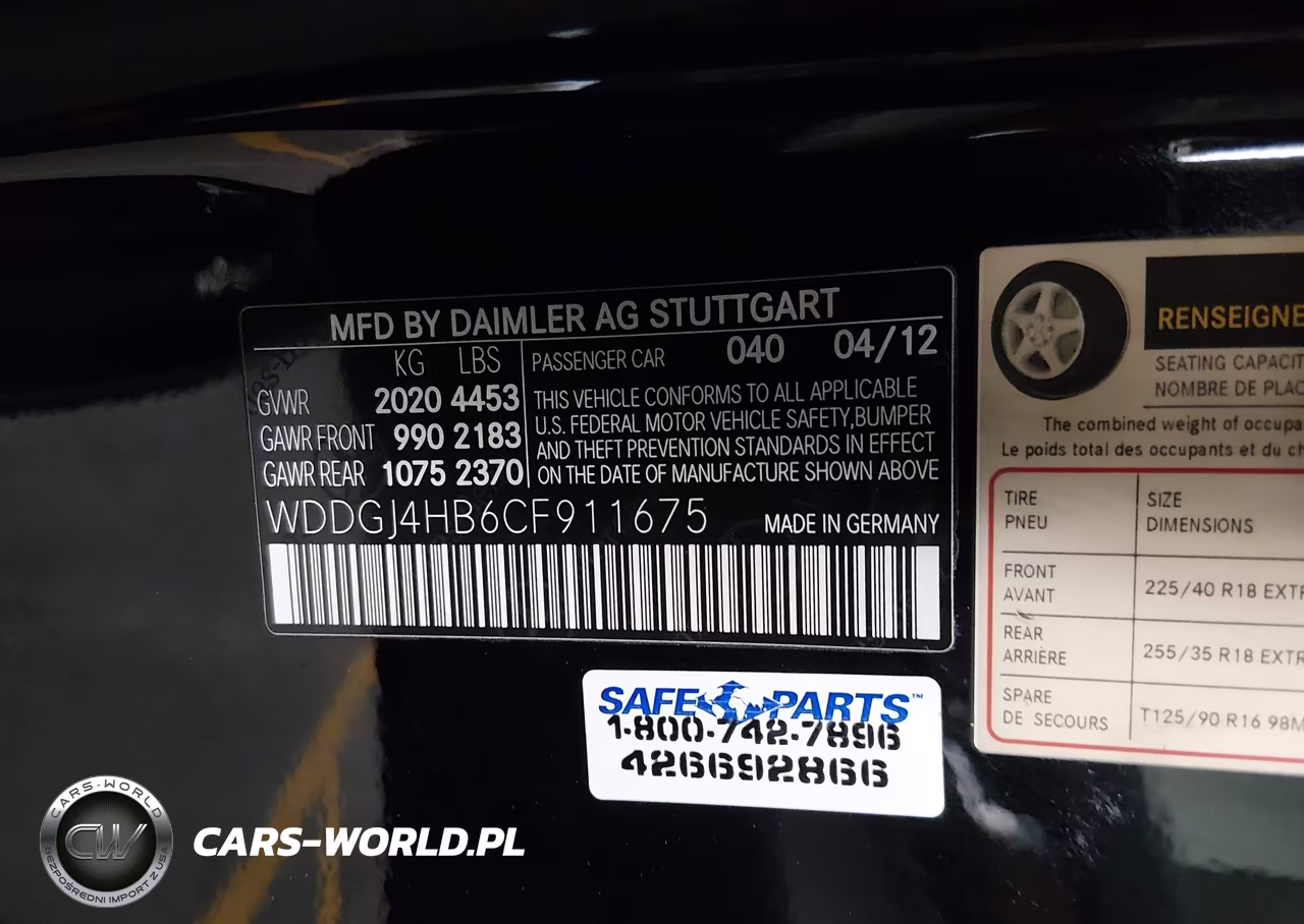 2012 Mercedes-Benz C 250 VIN:WDDGJ4HB6CF911675 - 9