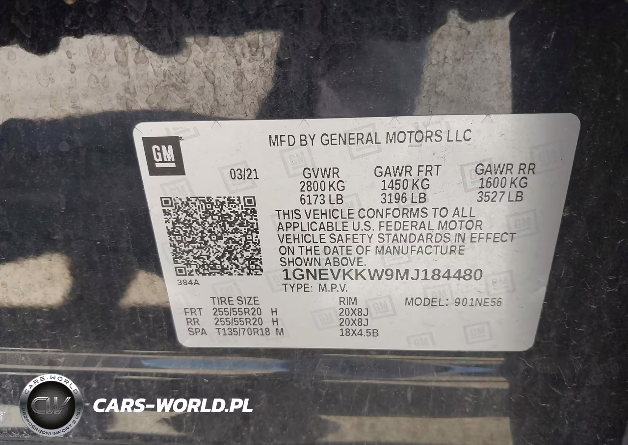 2021 Chevrolet Traverse Awd Premier VIN:1GNEVKKW9MJ184480 - 9