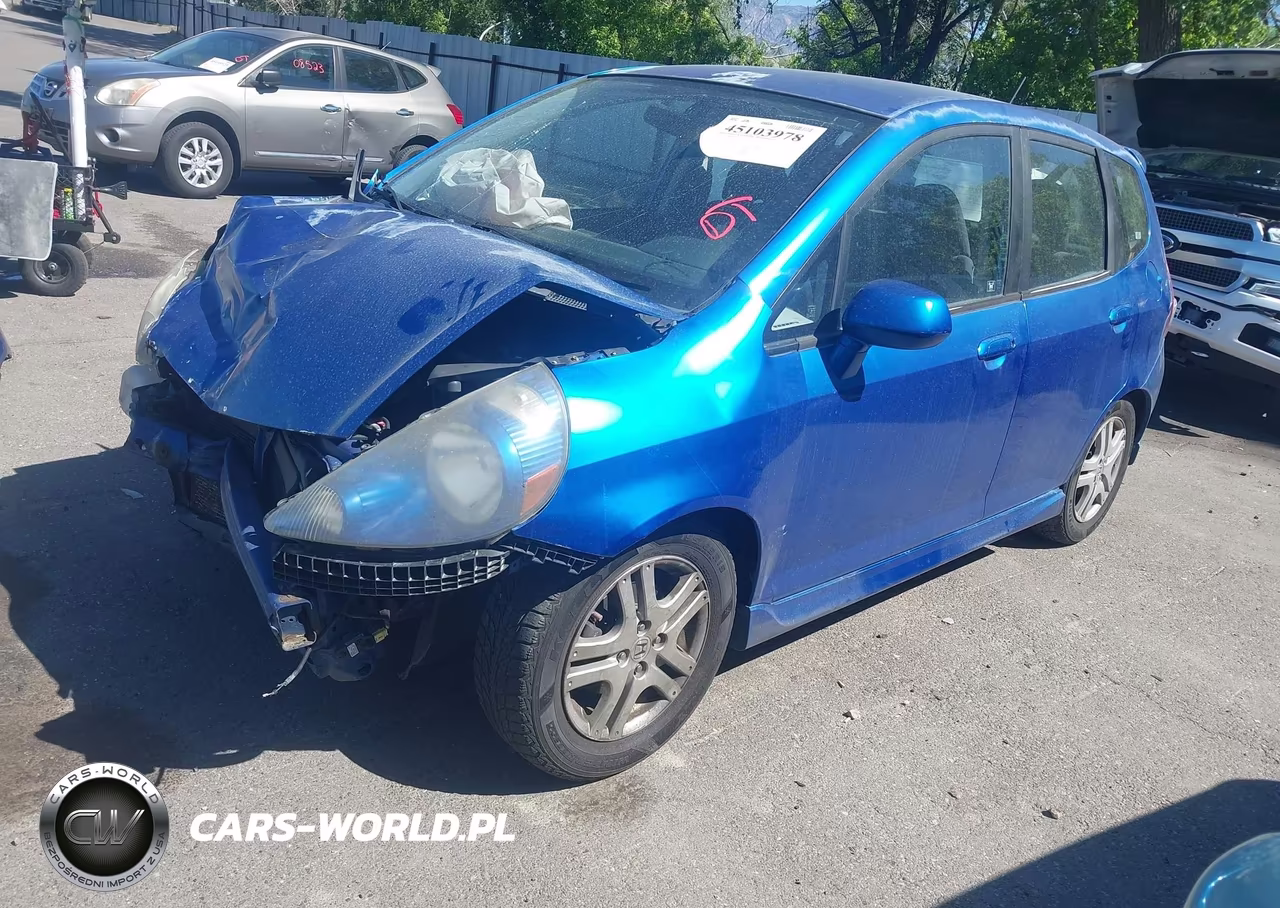 2008 Honda Fit Sport VIN:JHMGD38678S025862 - 2