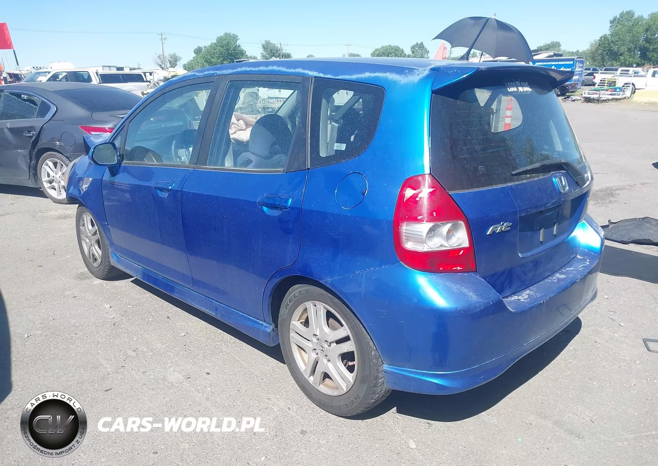 2008 Honda Fit Sport VIN:JHMGD38678S025862 - 3