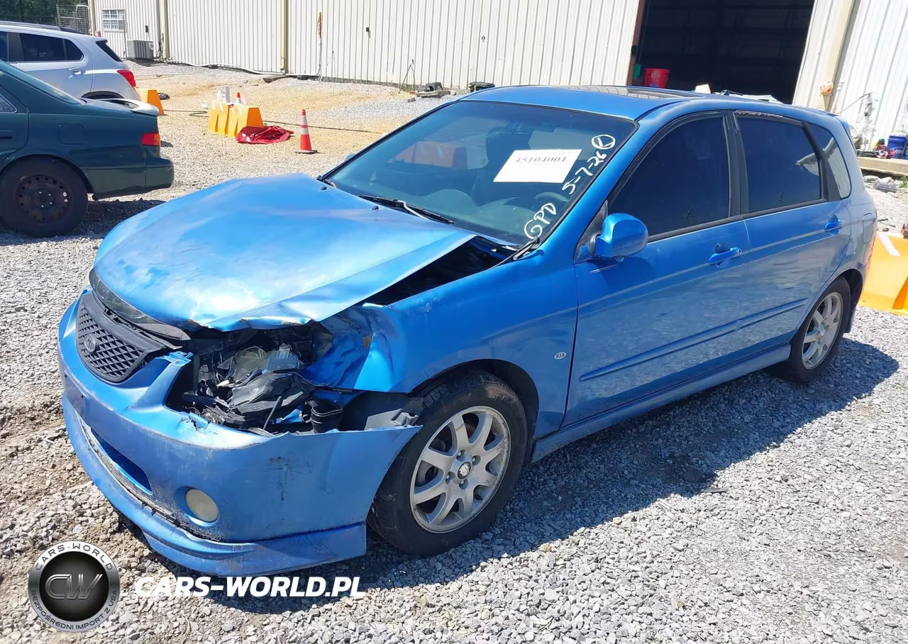 2005 Kia Spectra5 VIN:KNAFE161855084254 - 2