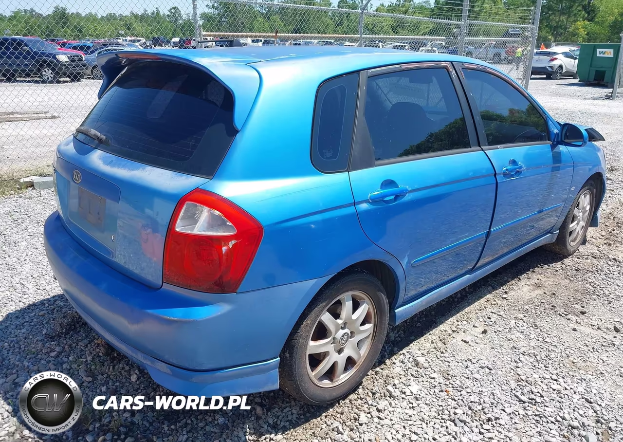 2005 Kia Spectra5 VIN:KNAFE161855084254 - 4