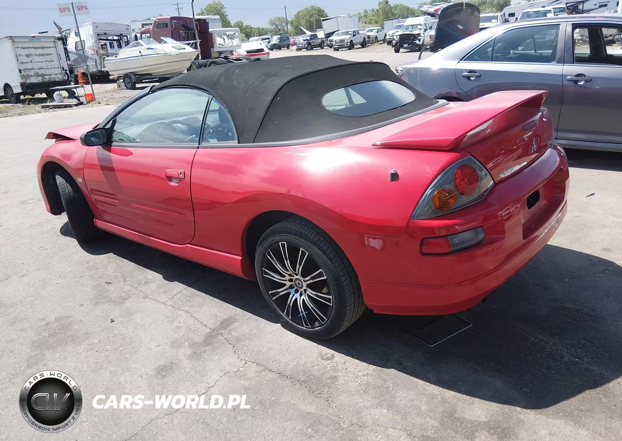 2003 Mitsubishi Eclipse Spyder Gt VIN:4A3AE55HX3E097391 - 3