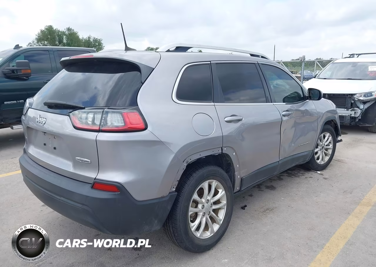 2019 Jeep Cherokee Latitude Fwd VIN:1C4PJLCB9KD434665 - 4