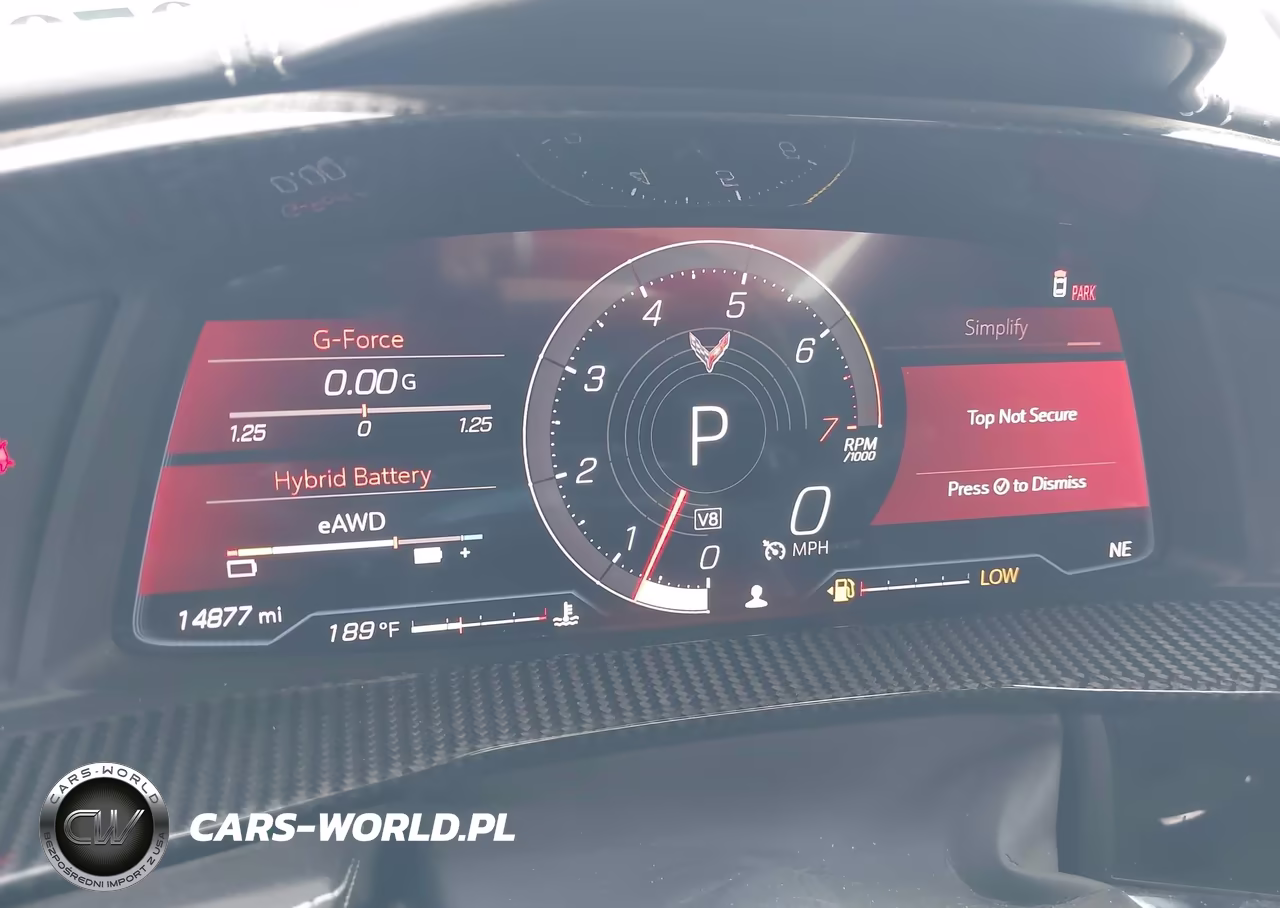 2025 Chevrolet Corvette E-Ray Rwd 3Lz VIN:1G1YM3D49S5501537 - 7