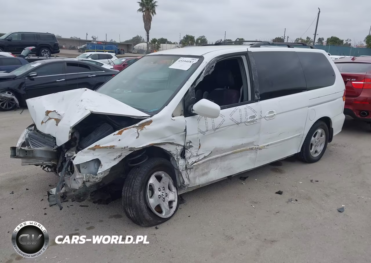 2001 Honda Odyssey Ex VIN:2HKRL18691H544451 - 2