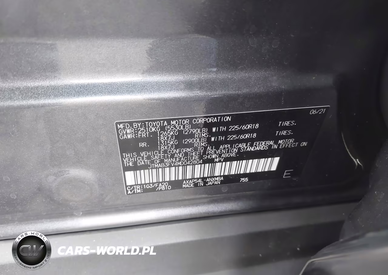 2021 Toyota Rav4 Prime Se VIN:JTMAB3FV4MD042804 - 9