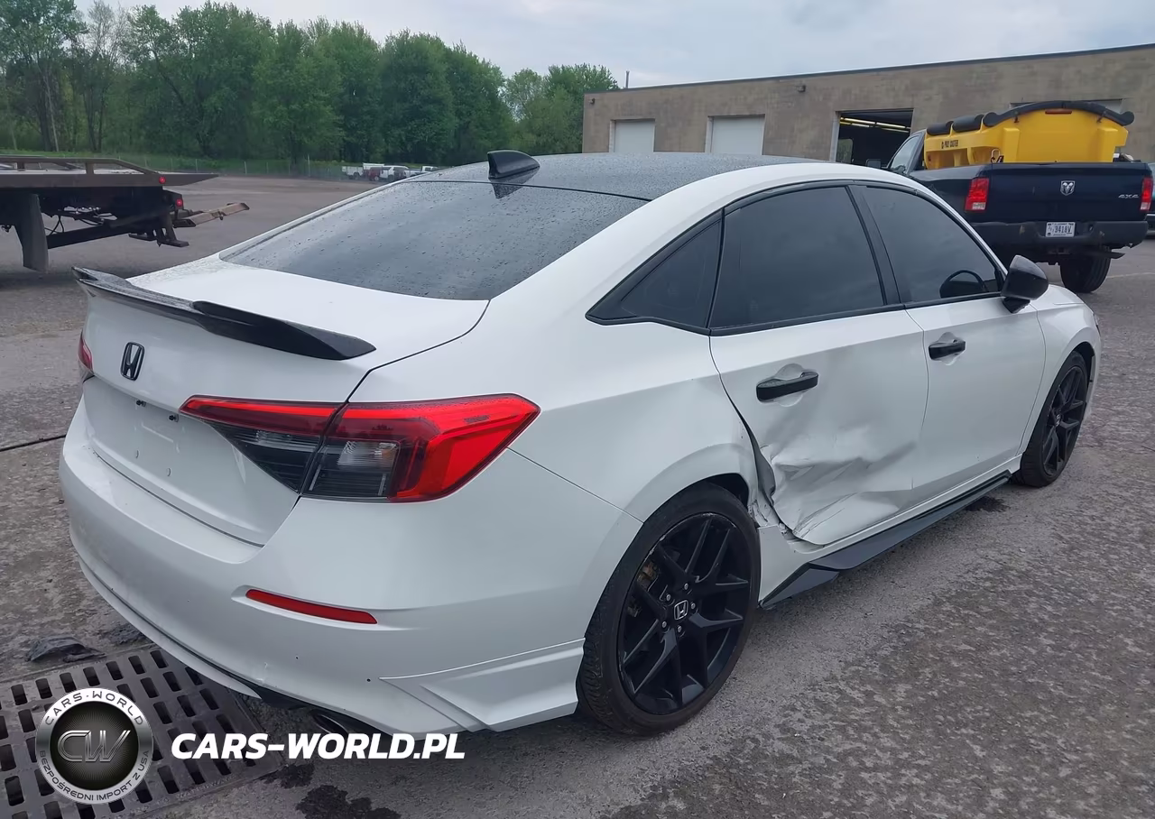 2022 Honda Civic Sport VIN:2HGFE2F53NH579466 - 4