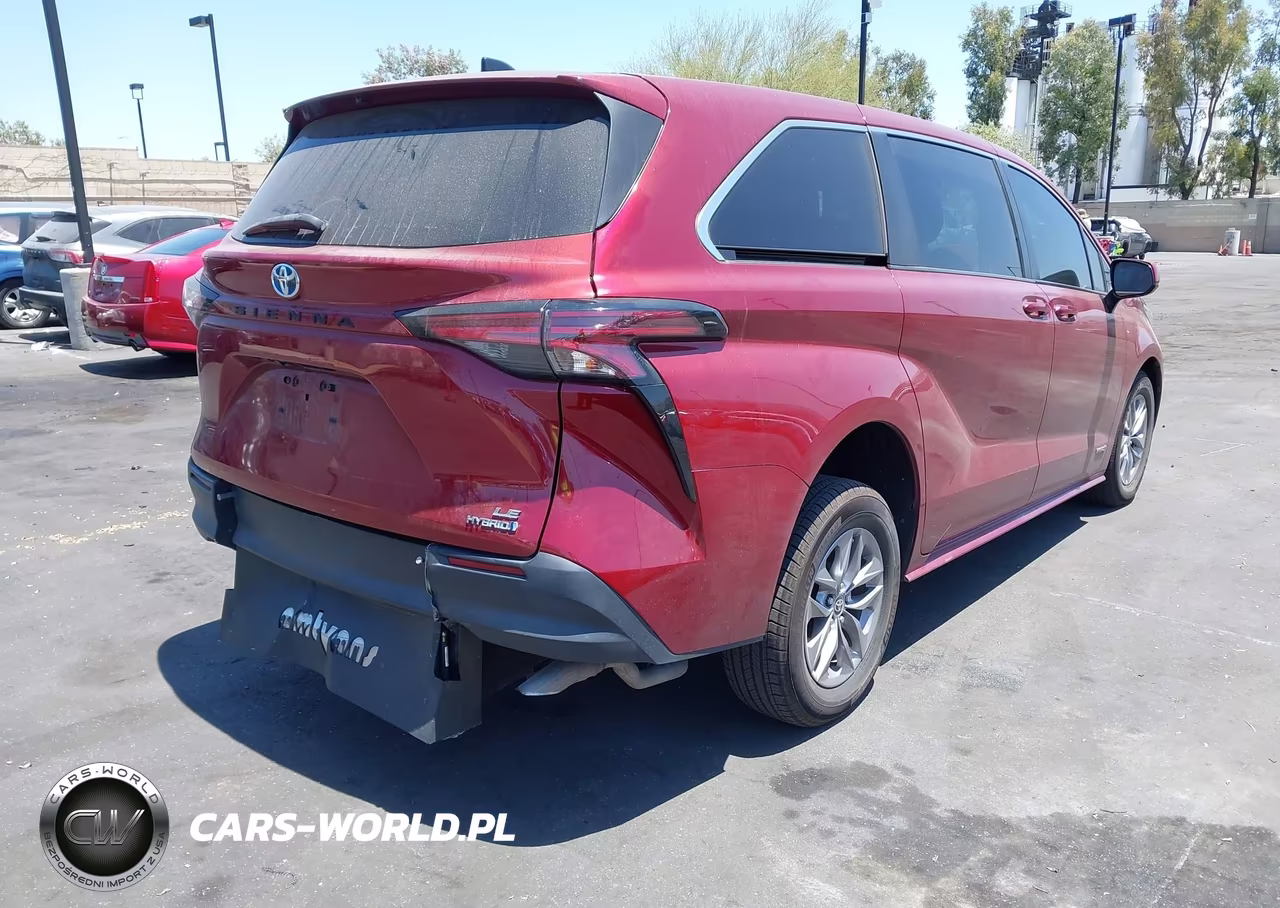 2021 Toyota Sienna Le VIN:5TDKRKEC0MS027781 - 4