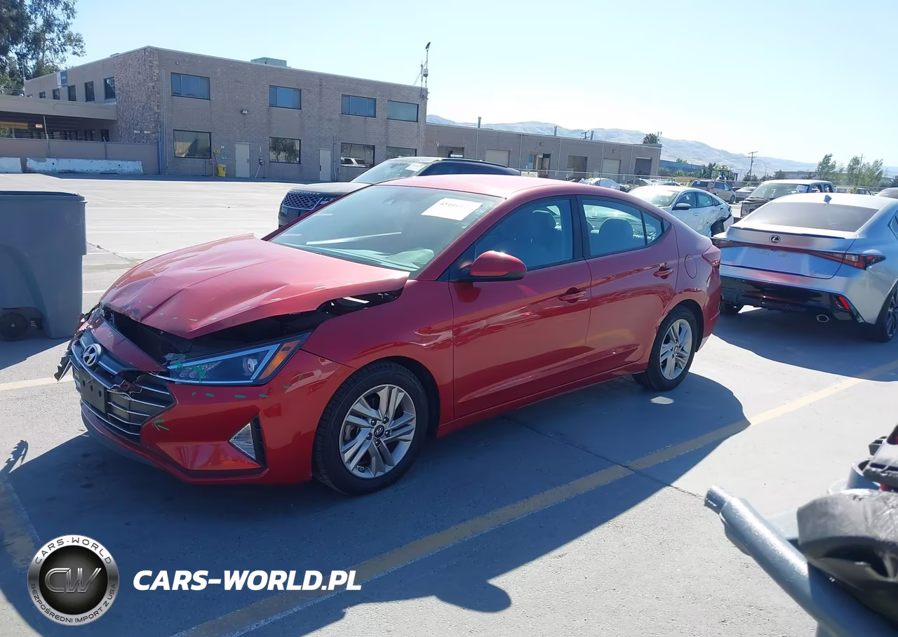 2020 Hyundai Elantra Sel VIN:5NPD84LF1LH505618 - 2