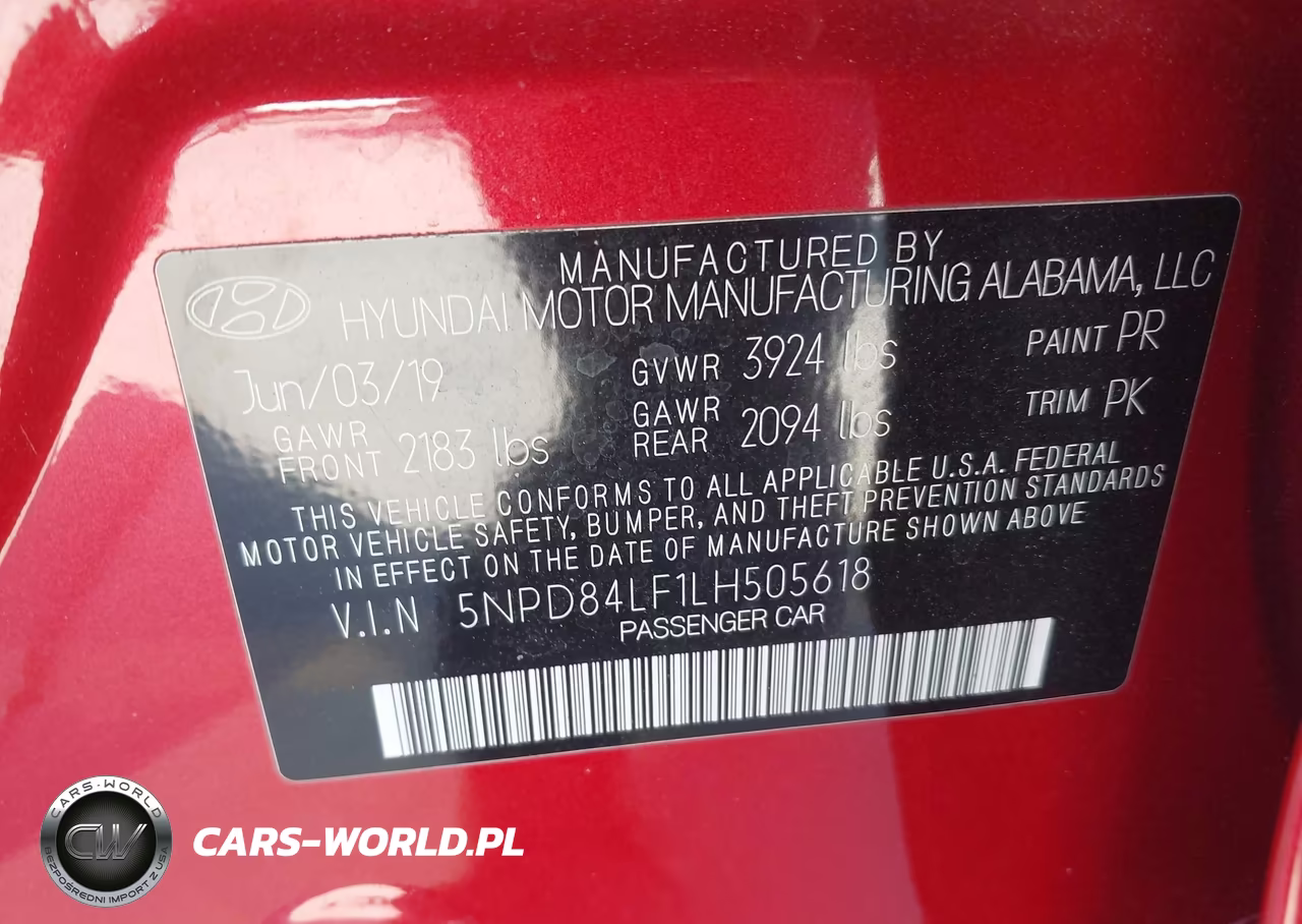 2020 Hyundai Elantra Sel VIN:5NPD84LF1LH505618 - 9