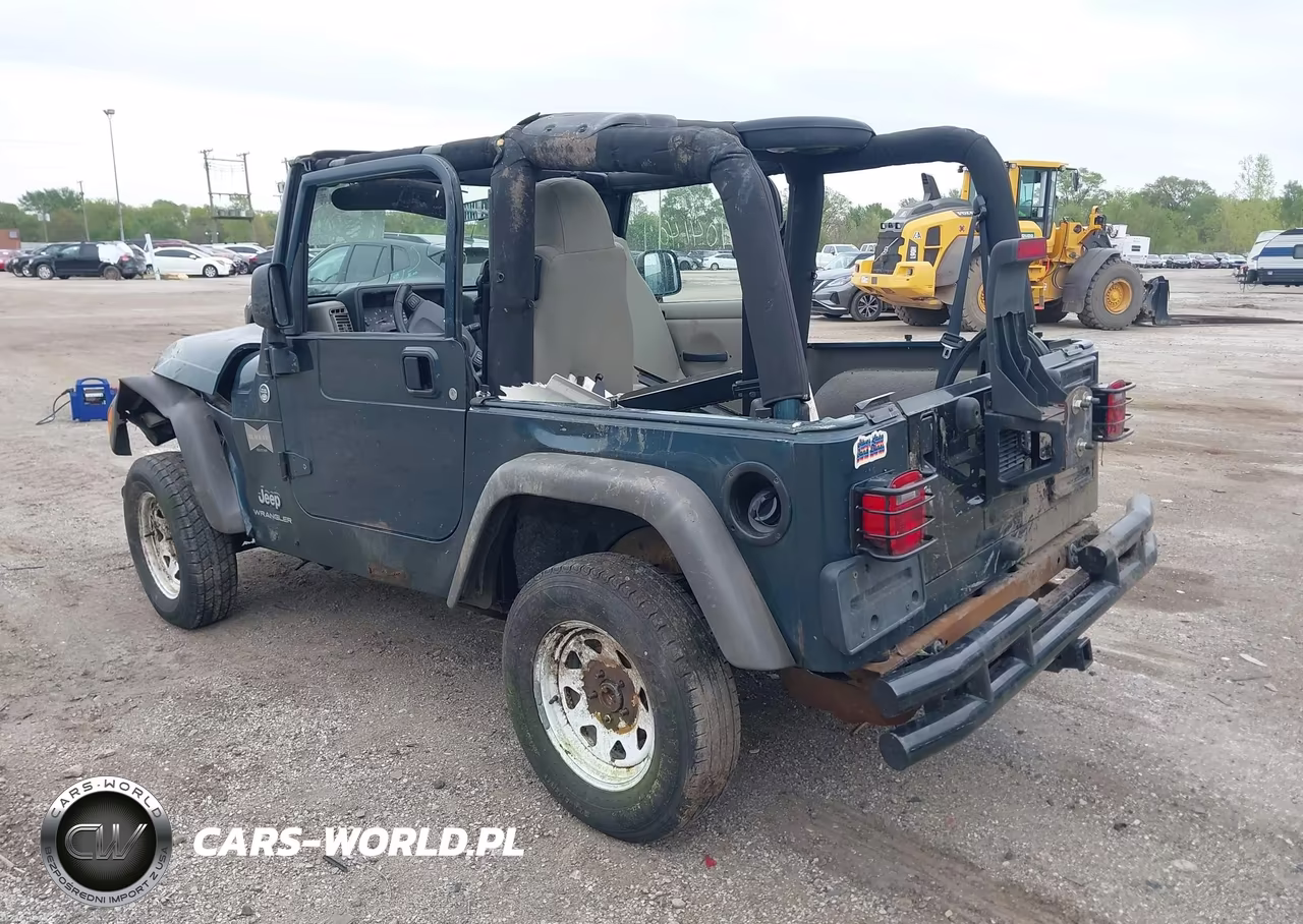 2006 Jeep Wrangler X VIN:1J4FA39S26P708483 - 3