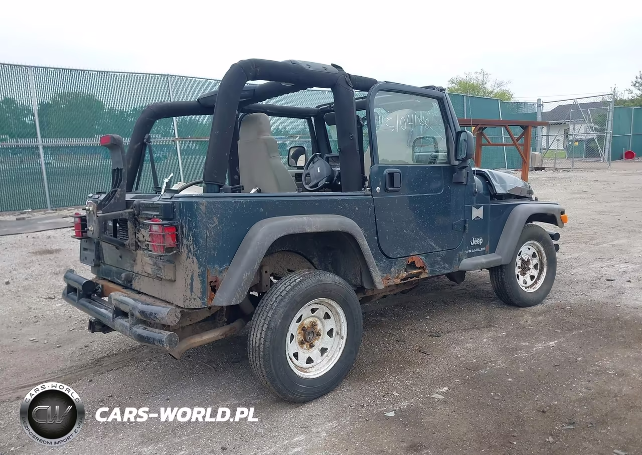 2006 Jeep Wrangler X VIN:1J4FA39S26P708483 - 4