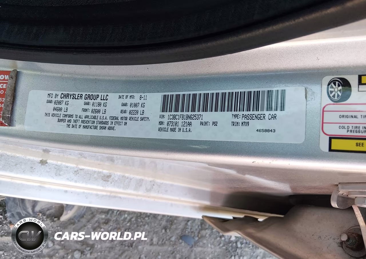 2011 Chrysler 200 Touring VIN:1C3BC1FB1BN625371 - 9