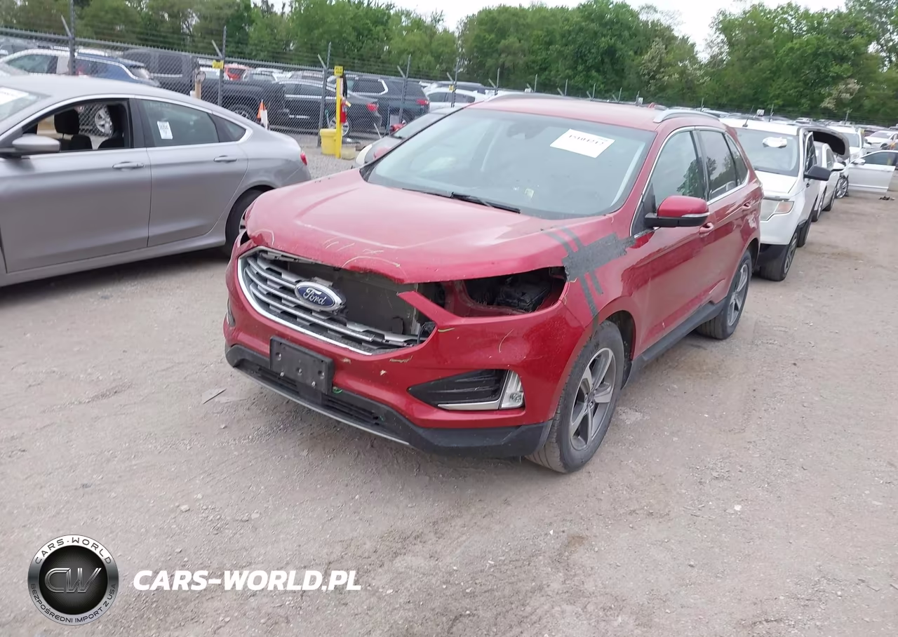 2020 Ford Edge Sel VIN:2FMPK4J92LBA06457 - 2