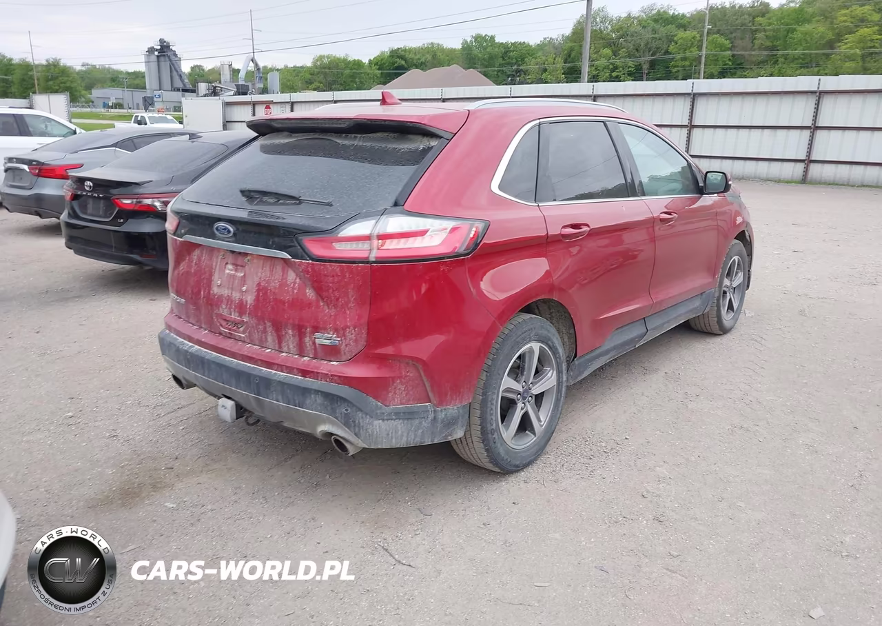 2020 Ford Edge Sel VIN:2FMPK4J92LBA06457 - 4