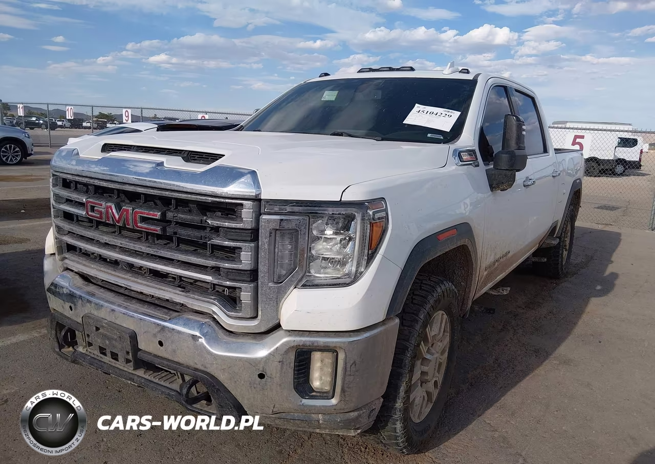 2021 GMC Sierra 2500Hd 4Wd Standard Bed Slt VIN:1GT49NEY1MF144100 - 2
