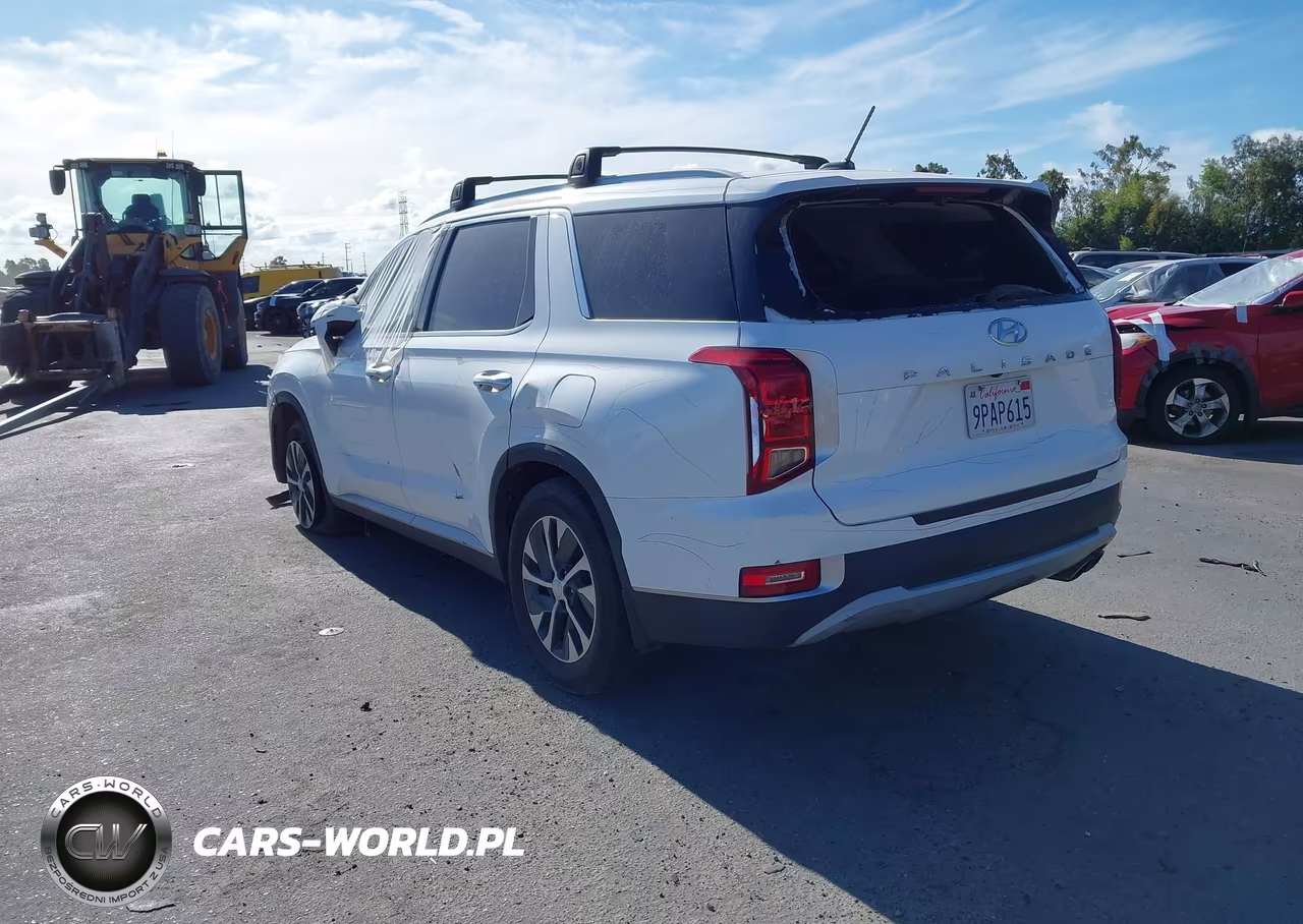 2021 Hyundai Palisade Sel VIN:KM8R24HE1MU334279 - 3