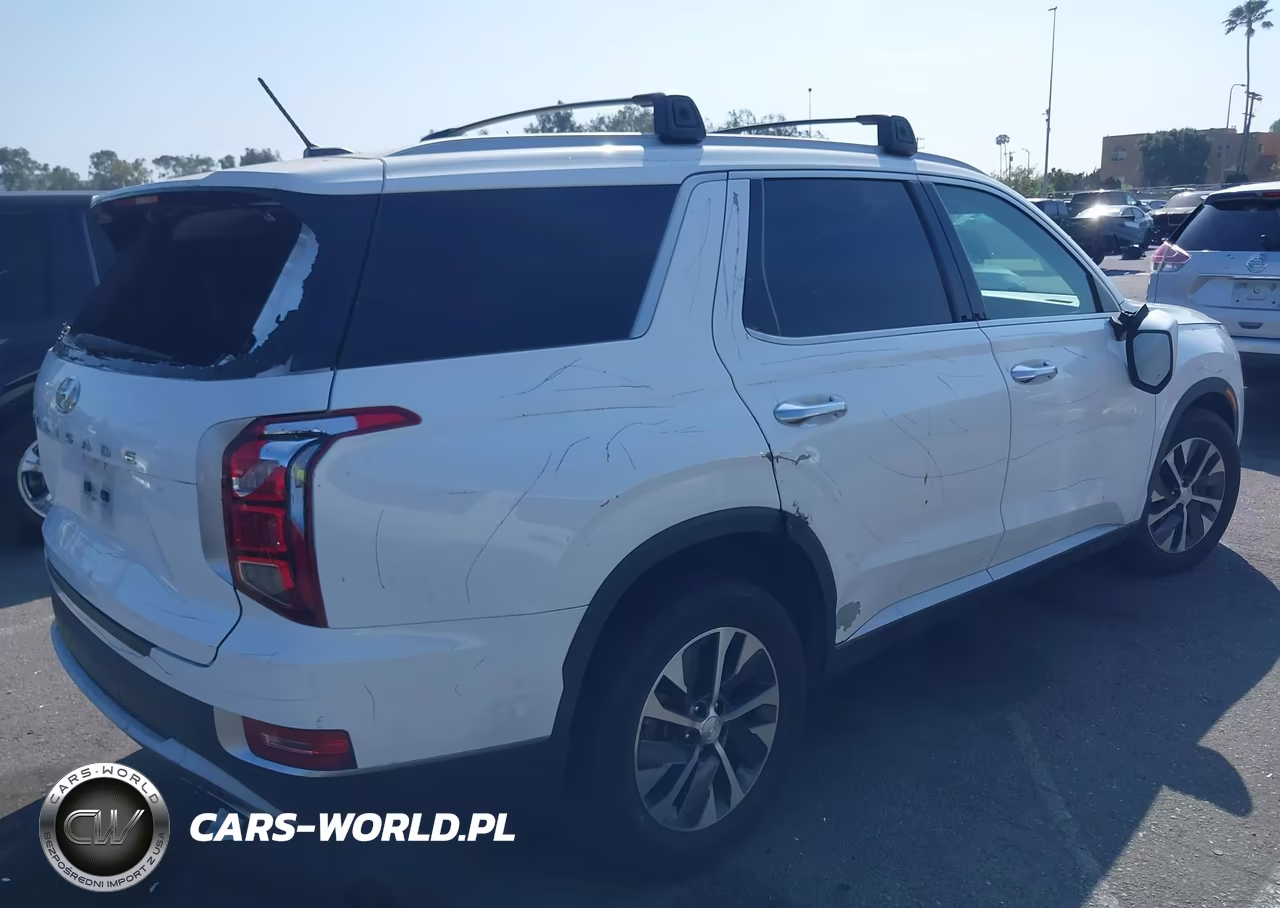 2021 Hyundai Palisade Sel VIN:KM8R24HE1MU334279 - 4