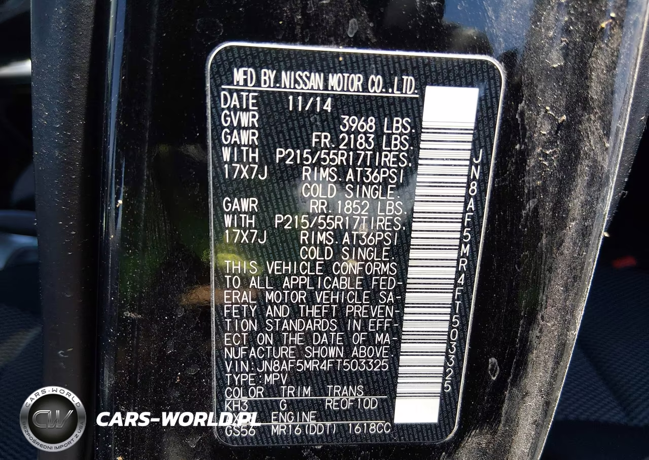 2015 Nissan Juke S VIN:JN8AF5MR4FT503325 - 9