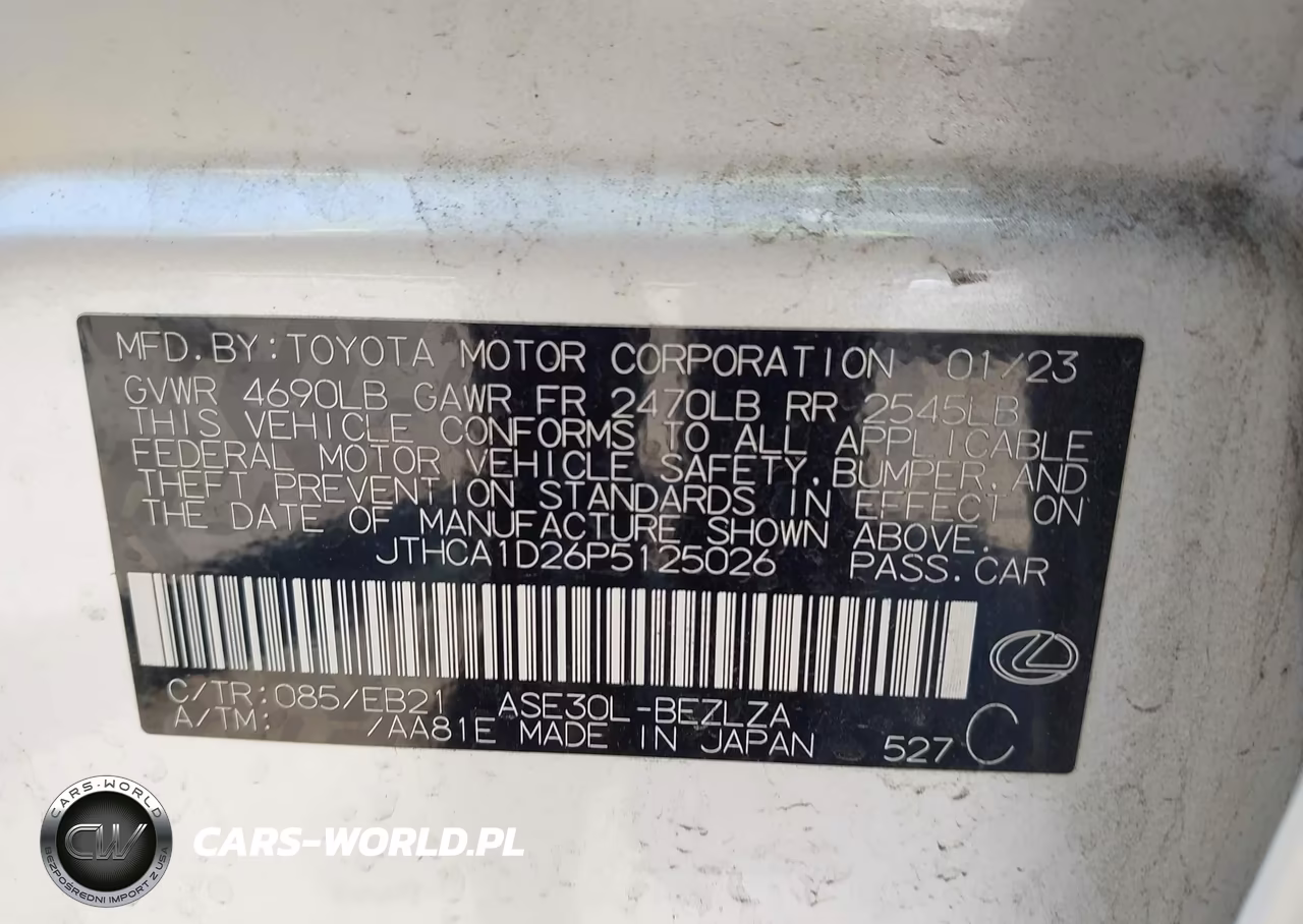 2023 Lexus Is 300 VIN:JTHCA1D26P5125026 - 9