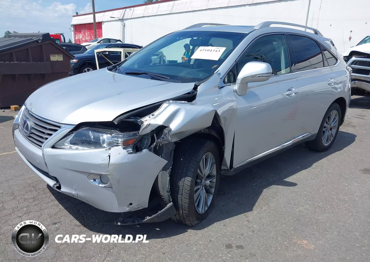 2014 Lexus Rx 450H VIN:JTJBC1BAXE2069184 - 2
