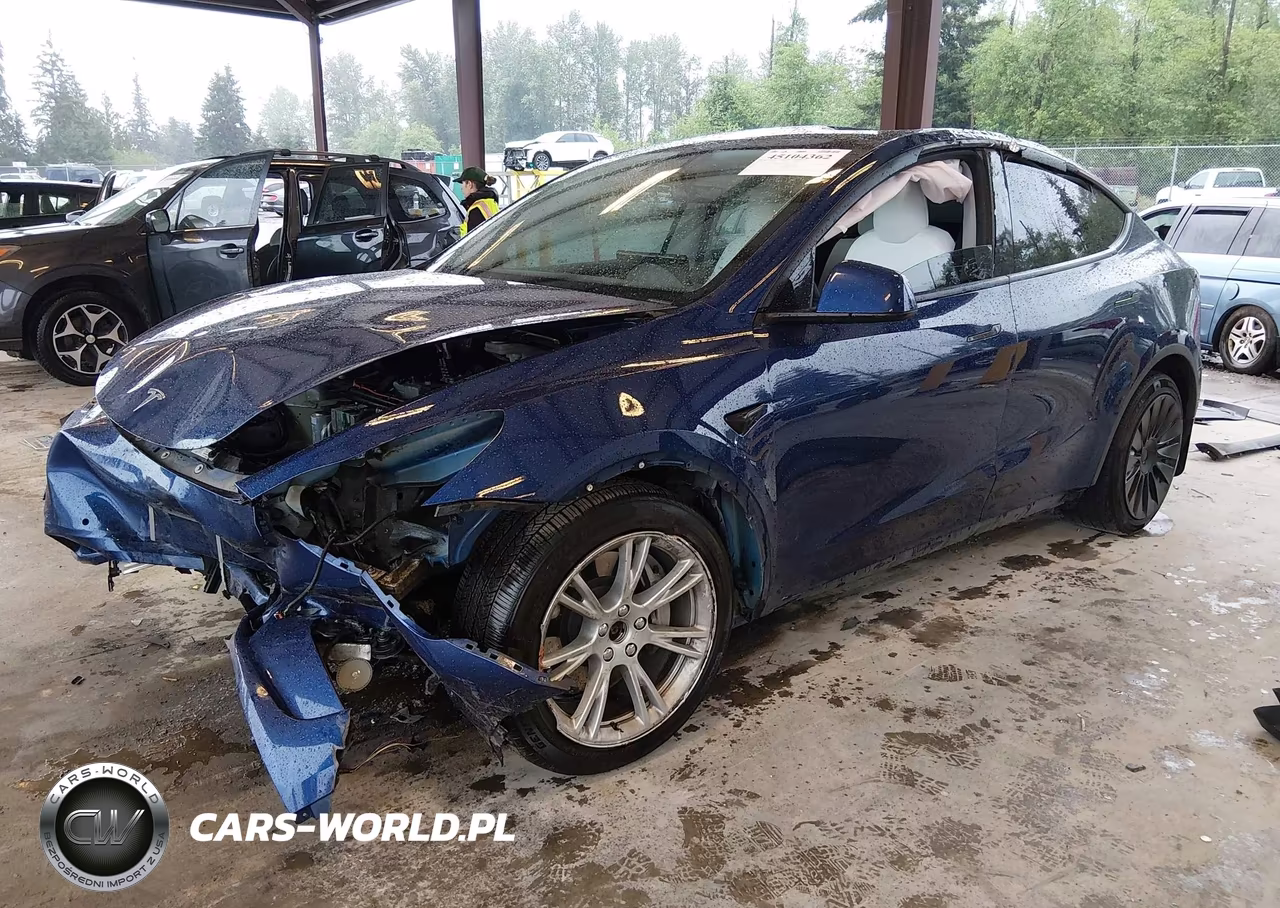 2020 Tesla Model Y Long Range Dual Motor All-Wheel Drive-Performance Dual Motor All-Wheel Drive VIN:5YJYGDEF4LF037707 - 2