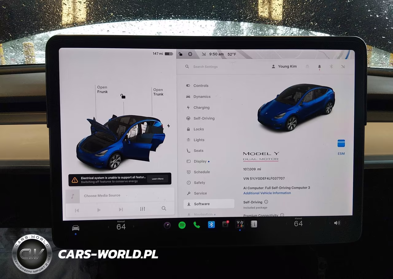 2020 Tesla Model Y Long Range Dual Motor All-Wheel Drive-Performance Dual Motor All-Wheel Drive VIN:5YJYGDEF4LF037707 - 7