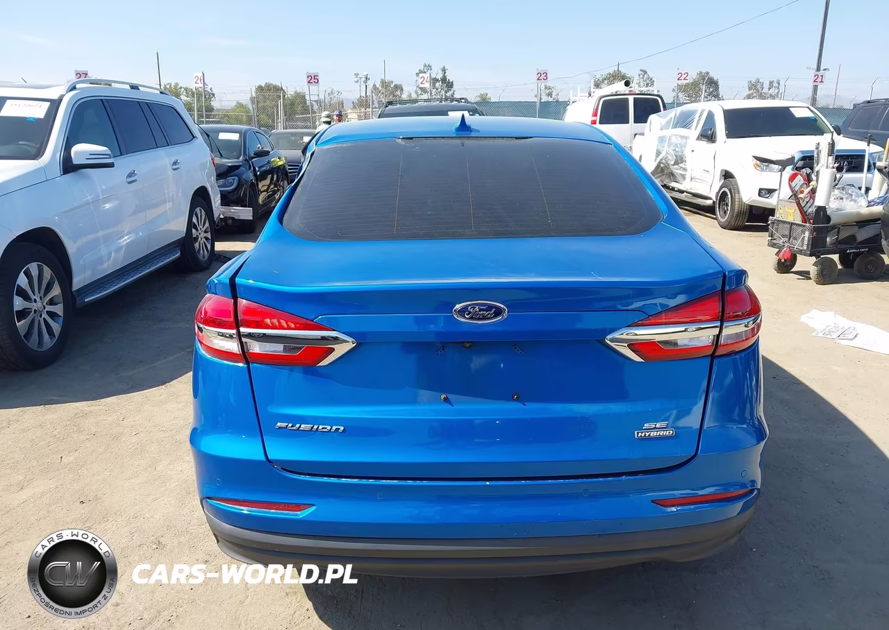 2020 Ford Fusion Hybrid Se VIN:3FA6P0LU7LR259275 - 15