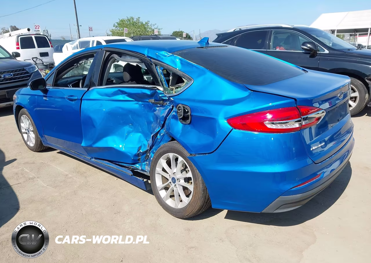 2020 Ford Fusion Hybrid Se VIN:3FA6P0LU7LR259275 - 3