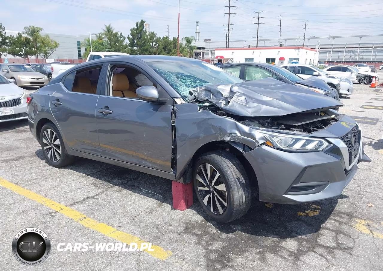 2023 Nissan Sentra Sv Xtronic Cvt VIN:3N1AB8CV9PY280525 - 1