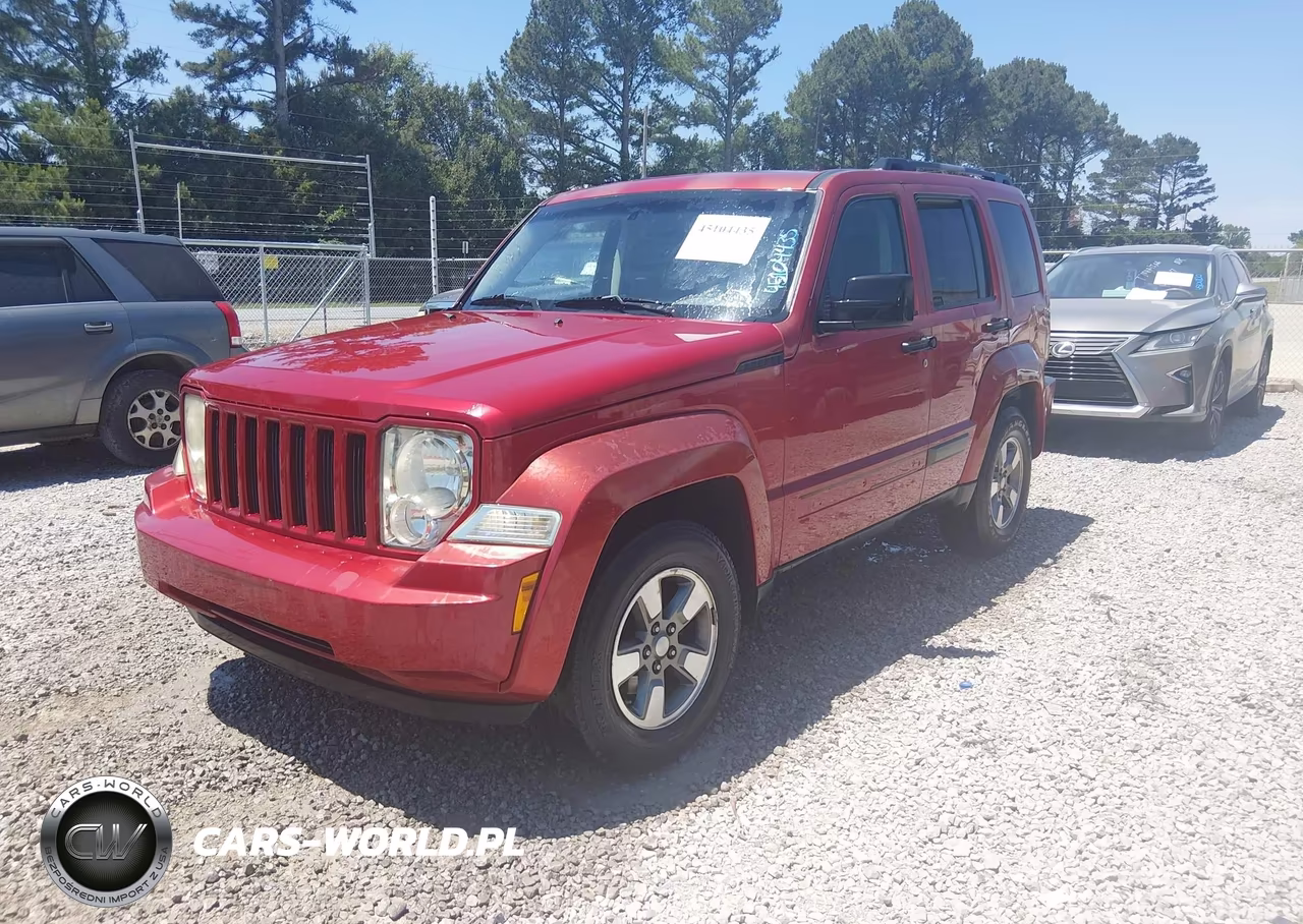 2008 Jeep Liberty Sport VIN:1J8GP28K38W198991 - 2