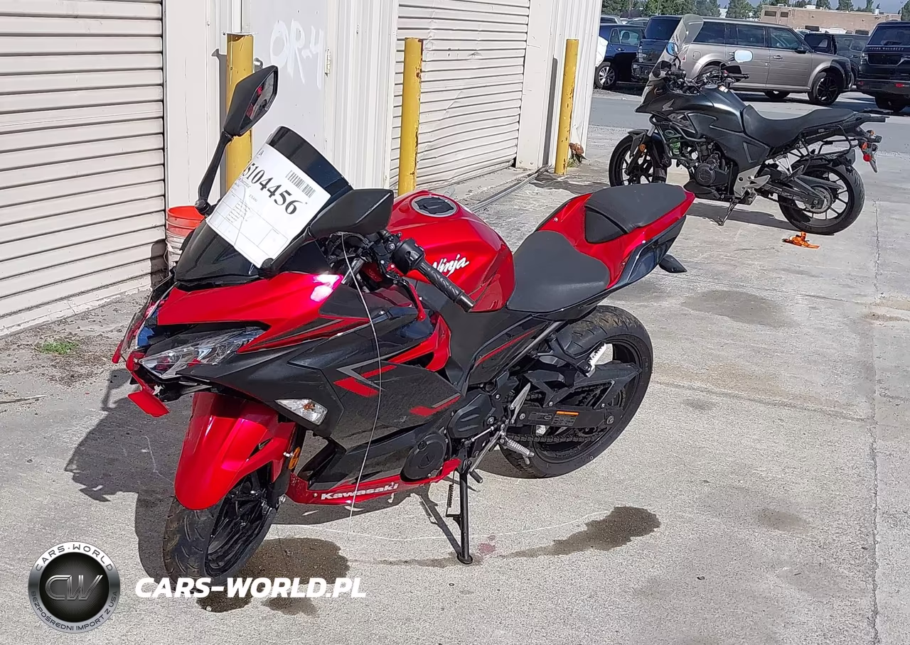 2019 Kawasaki Ex400 VIN:JKAEXKG16KDA42175 - 2