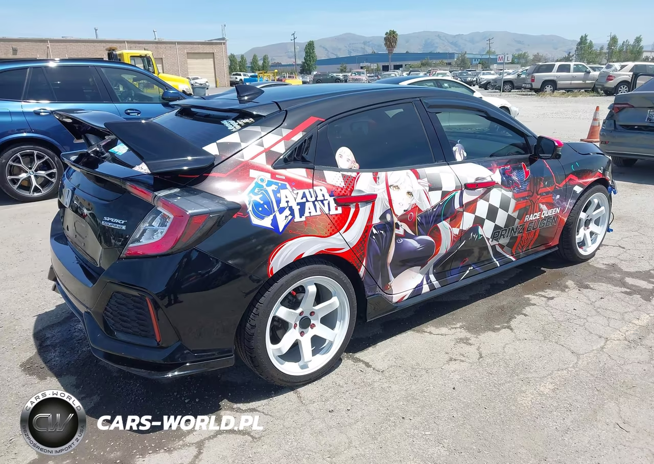 2018 Honda Civic Sport Touring VIN:SHHFK7H94JU402587 - 4