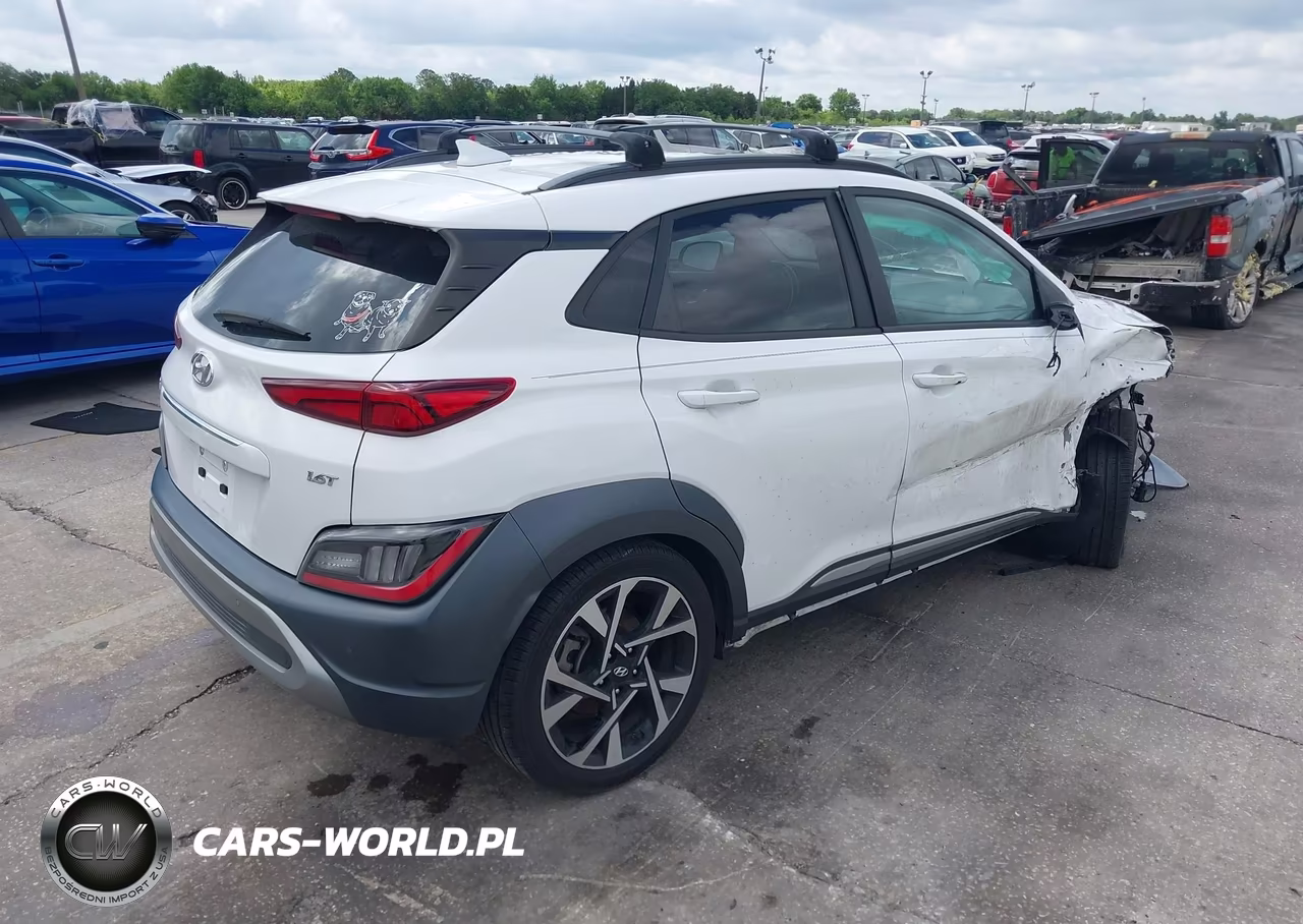 2022 Hyundai Kona Limited VIN:KM8K53A36NU753693 - 4