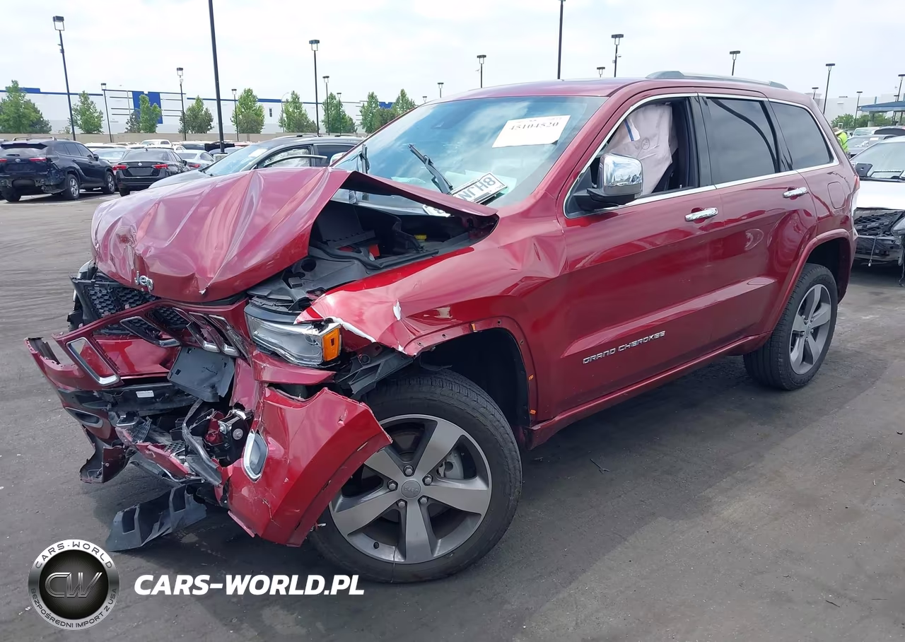 2015 Jeep Grand Cherokee Overland VIN:1C4RJECG2FC113403 - 2